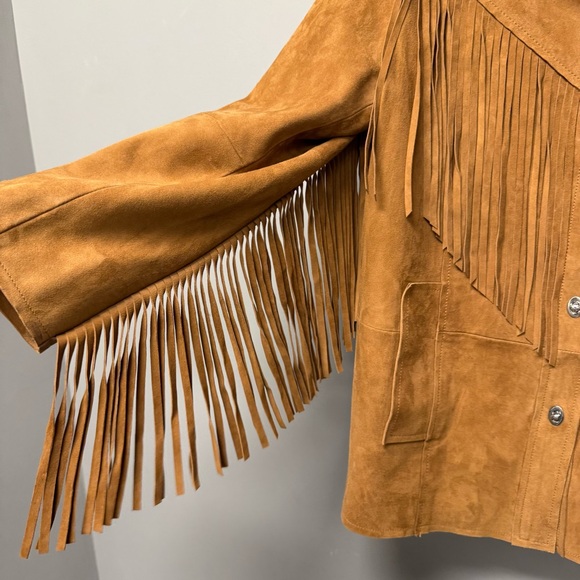 Stand Studio Estee Fringe Suede Jacket - Picture 9 of 10